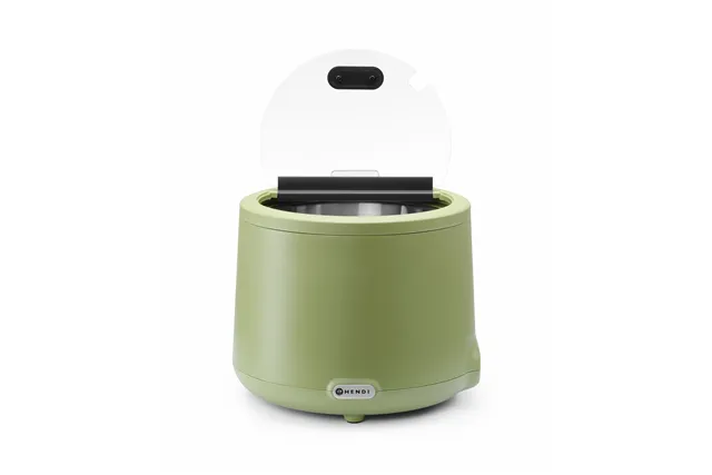 Kociołek do zupy UNIQ, designed by Robert Bronwasser, 8L, zielony, 220-240V/500W, ⌀365x325mm HENDI 860540