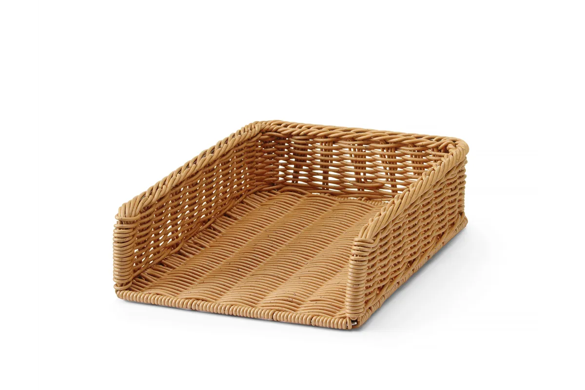 Kosz ekspozycyjny na pieczywo, 295x395x105mm, Prostokątny HENDI 427231