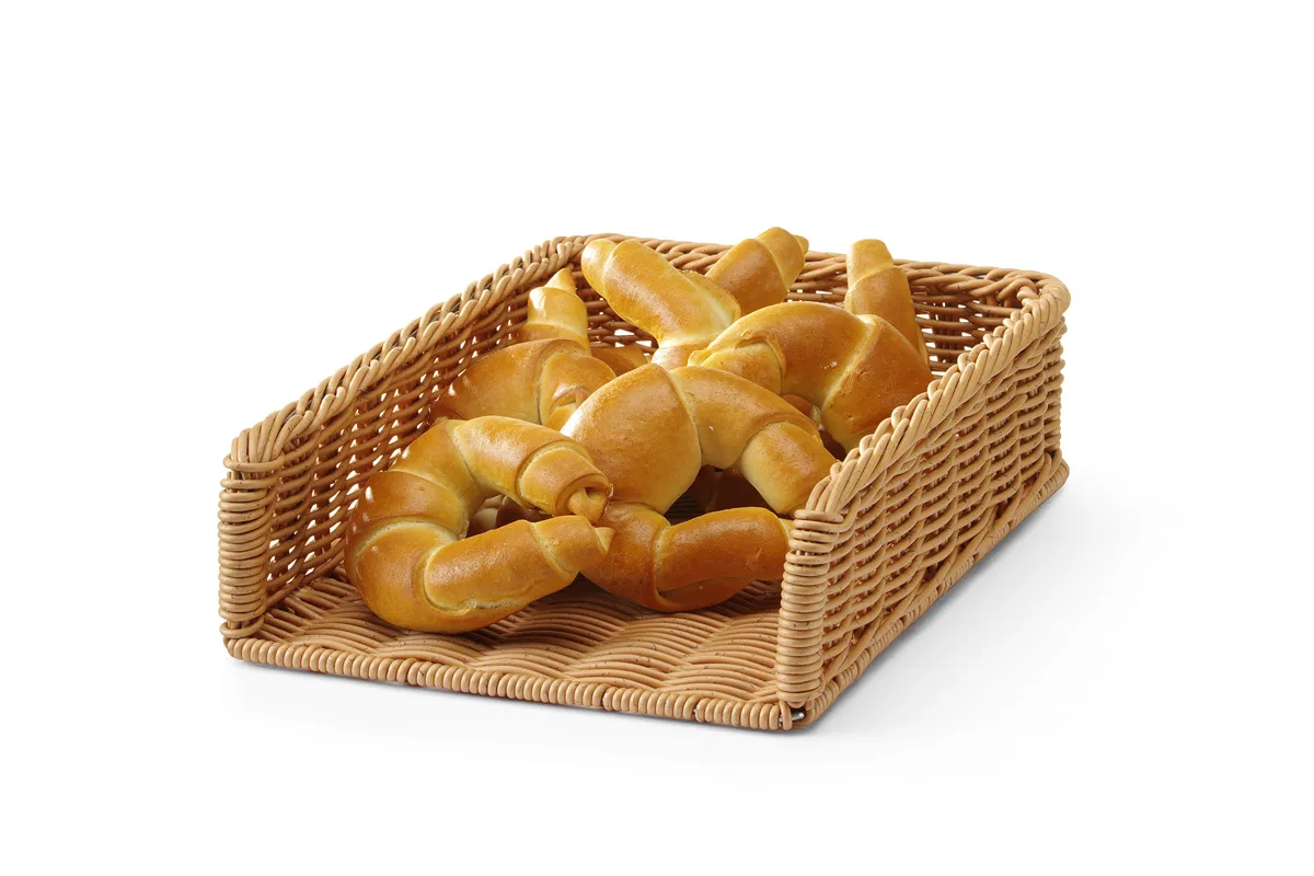 Kosz ekspozycyjny na pieczywo, 295x395x105mm, Prostokątny HENDI 427231