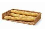 Kosz ekspozycyjny na pieczywo, 595x395x105mm, Prostokątny HENDI 427248
