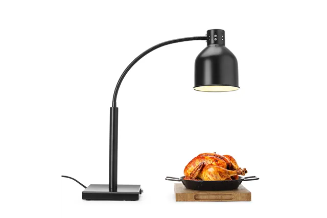 Lampa do podgrzewania potraw, giętka, czarny, 220-240V/250W, 268x200x660mm HENDI 273838