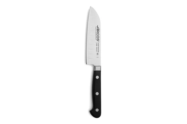 Nóż Santoku ze szlifem kulowym, seria ÓPERA, czarny, 262mm Arcos 226900