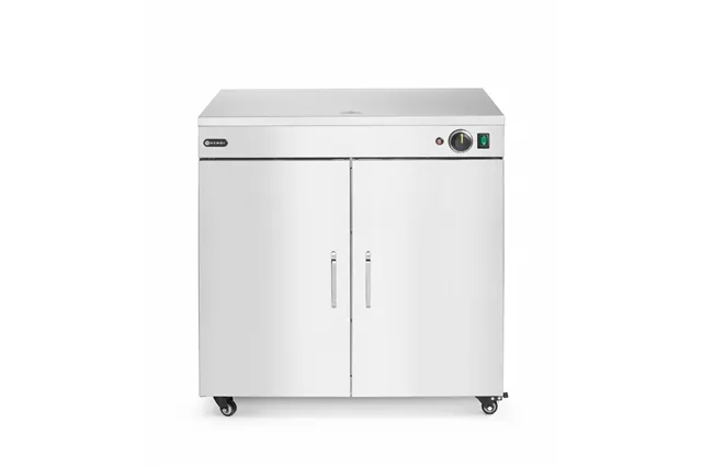 Podgrzewacz do talerzy podwójny, 230V/800W, 735x589x766mm HENDI 250174