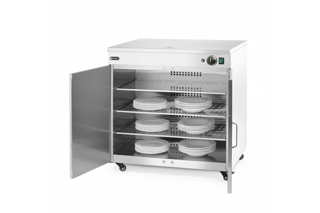Podgrzewacz do talerzy podwójny, 230V/800W, 735x589x766mm HENDI 250174