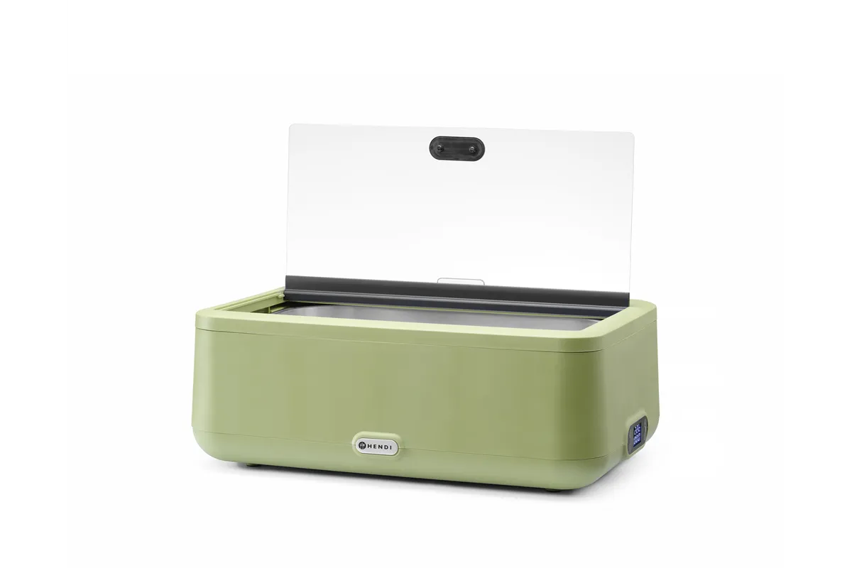 Podgrzewacz elektryczny UNIQ, designed by Robert Bronwasser, zielony, 220-240V/700W, 607x402x245mm HENDI 470435