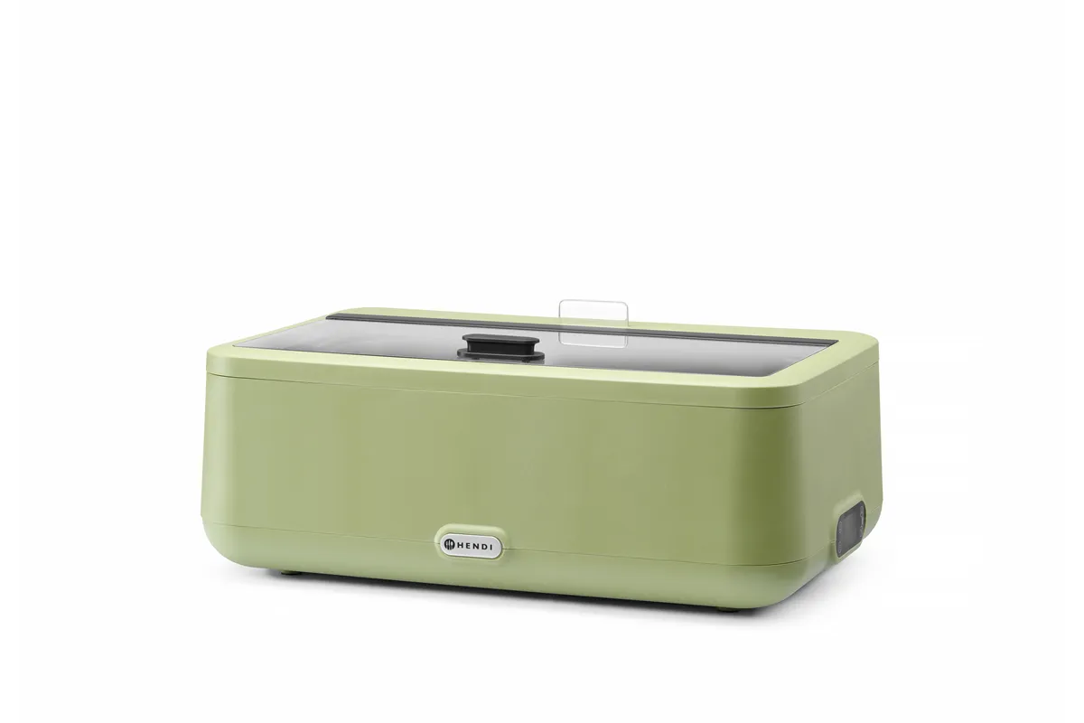 Podgrzewacz elektryczny UNIQ, designed by Robert Bronwasser, zielony, 220-240V/700W, 607x402x245mm HENDI 470435