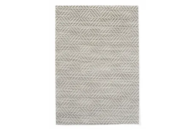 Podkładka na stół, wzory geometryczne – zestaw, srebrny, 6 szt., 450x300mm HENDI 597941