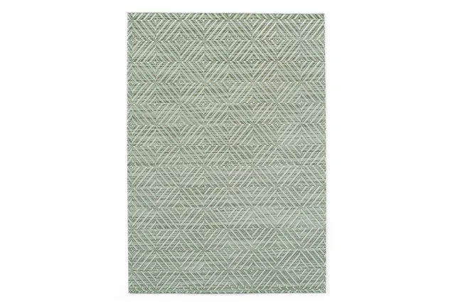 Podkładka na stół, wzory geometryczne – zestaw, zielony, 6 szt., 450x300mm HENDI 597934
