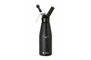 Syfon do bitej śmietany, Kitchen Line, 0,95L, czarny, ⌀95x320mm HENDI 588598