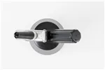 Syfon do bitej śmietany, Kitchen Line, 0,95L, czarny, ⌀95x320mm HENDI 588598