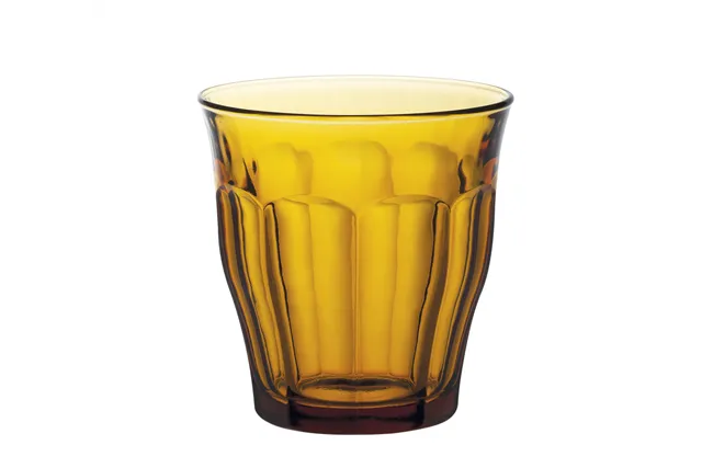Szklanka PICARDIE AMBER, PICARDIE MARINE, 0,25L, pomarańczowy, 6 szt., ⌀87x90mm Duralex 1027DB06D1111