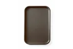 Taca fast food z polipropylenu GN 1/1, GN 1/1, brązowy, 530x325x20mm, Prostokątny AmerBox 878583