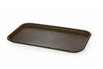 Taca fast food z polipropylenu GN 1/1, GN 1/1, brązowy, 530x325x20mm, Prostokątny AmerBox 878583