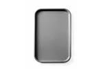 Taca fast food z polipropylenu GN 1/1, GN 1/1, czarny, 530x325x20mm, Prostokątny AmerBox 878590