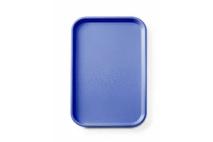 Taca fast food z polipropylenu GN 1/1, GN 1/1, niebieski, 530x325x20mm, Prostokątny AmerBox 878569