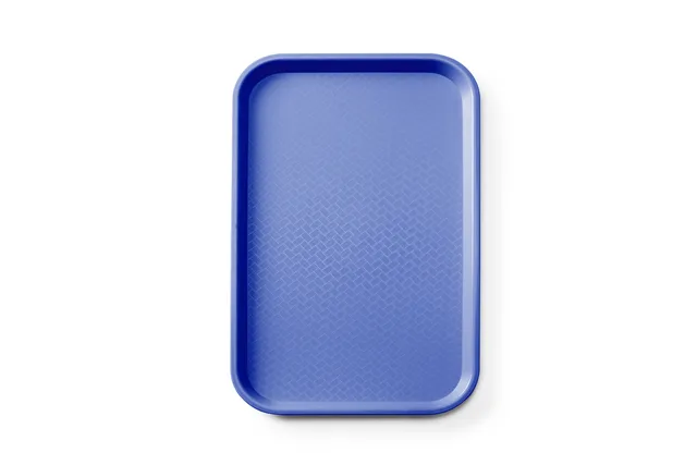 Taca fast food z polipropylenu GN 1/1, GN 1/1, niebieski, 530x325x20mm, Prostokątny AmerBox 878569