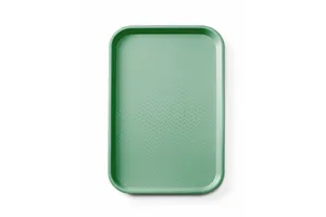 Taca fast food z polipropylenu GN 1/1, GN 1/1, zielony, 530x325x20mm, Prostokątny AmerBox 878576