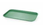 Taca fast food z polipropylenu GN 1/1, GN 1/1, zielony, 530x325x20mm, Prostokątny AmerBox 878576