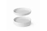 Talerz z wysokim rantem Oslo, Oslo, biały, ⌀240x26mm HENDI 768747