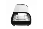 Witryna chłodnicza do sushi Pojemność: 5xGN1/2 40 mm – pojemniki w zestawie. czarny 220-240V/190W 1800x420x265mm Arktic 274040