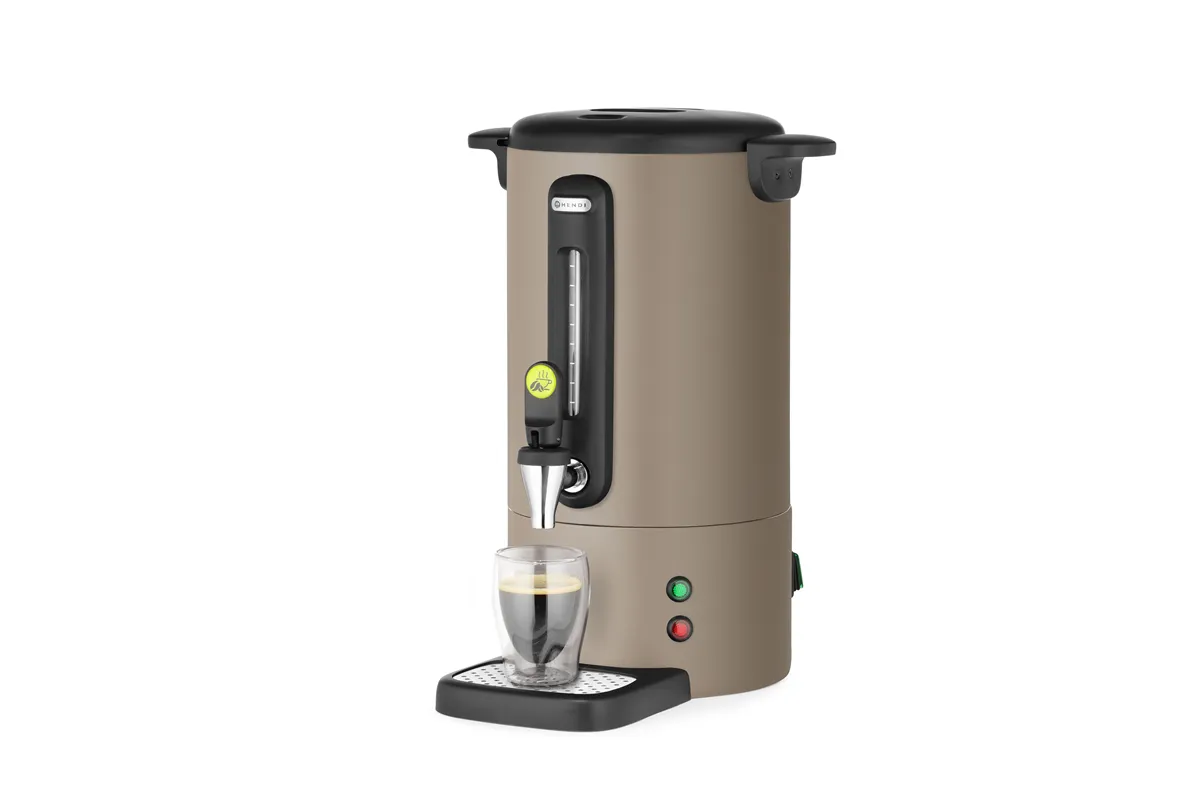 Zaparzacz do kawy UNIQ, designed by Robert Bronwasser, 7L, Taupe, 220-240V/1050W, 307x330x450mm HENDI 211564
