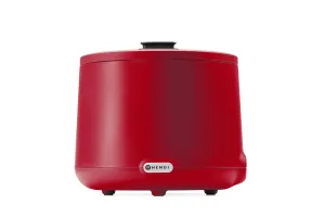 Kociołek do zupy UNIQ, designed by Robert Bronwasser, 8L, czerwony, 220-240V/500W, ⌀365x325mm HENDI 860571