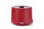 Kociołek do zupy UNIQ, designed by Robert Bronwasser, 8L, czerwony, 220-240V/500W, ⌀365x325mm HENDI 860571