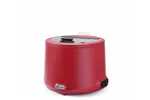 Kociołek do zupy UNIQ, designed by Robert Bronwasser, 8L, czerwony, 220-240V/500W, ⌀365x325mm HENDI 860571
