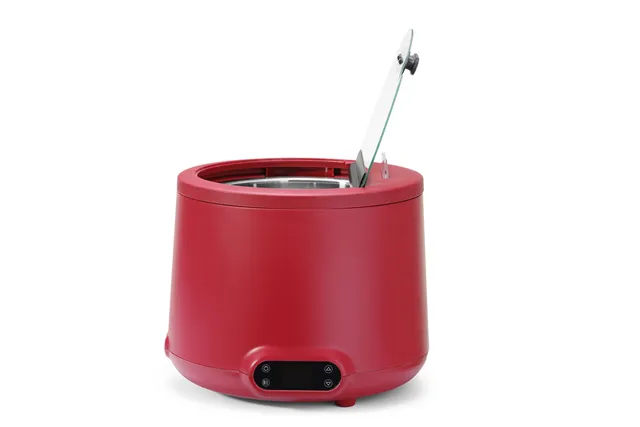 Kociołek do zupy UNIQ, designed by Robert Bronwasser, 8L, czerwony, 220-240V/500W, ⌀365x325mm HENDI 860571