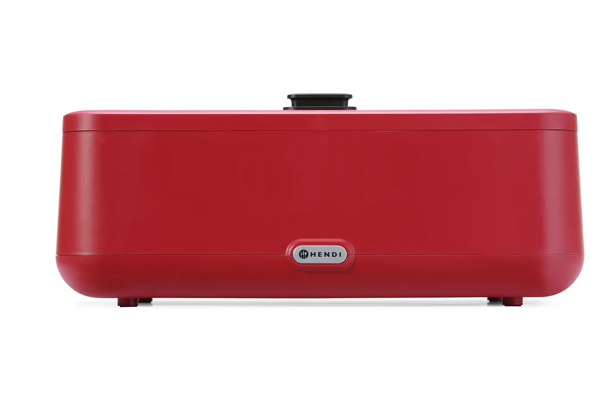 Podgrzewacz elektryczny UNIQ, designed by Robert Bronwasser, czerwony, 220-240V/700W, 607x402x245mm HENDI 470459