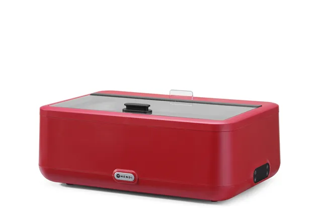 Podgrzewacz elektryczny UNIQ, designed by Robert Bronwasser, czerwony, 220-240V/700W, 607x402x245mm HENDI 470459