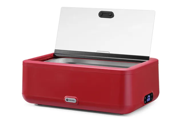 Podgrzewacz elektryczny UNIQ, designed by Robert Bronwasser, czerwony, 220-240V/700W, 607x402x245mm HENDI 470459