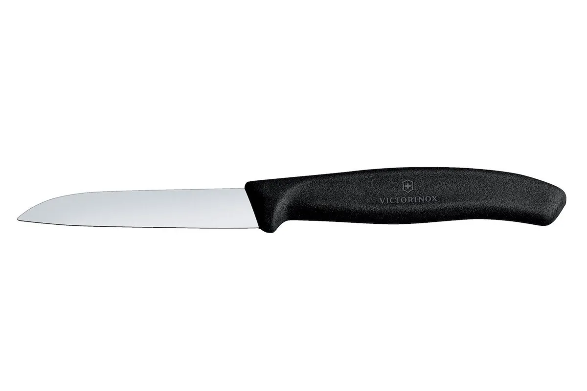 Nóż do obierania, czarny, 189mm Victorinox 6.7403