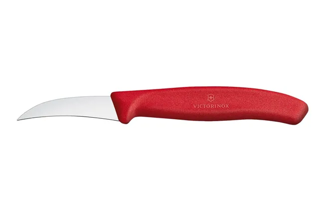 Nóż do jarzyn zagięty, czerwony, 162mm Victorinox 6.7501