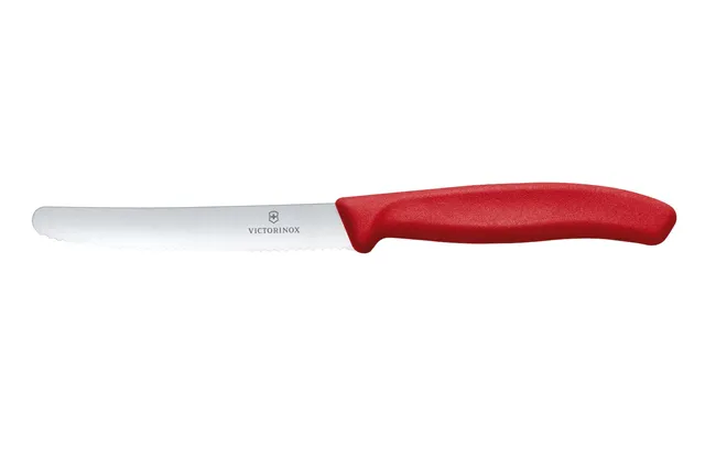 Nóż do pomidorów, czerwony, 219mm Victorinox 6.7831