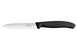 Nóż do jarzyn gładki, czarny, 212mm Victorinox 6.7703