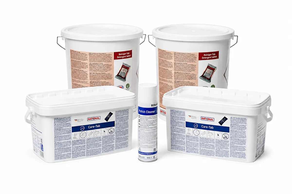 Pakiet Tabletek Rational Clean & Care + GRATIS Polish Cleaner