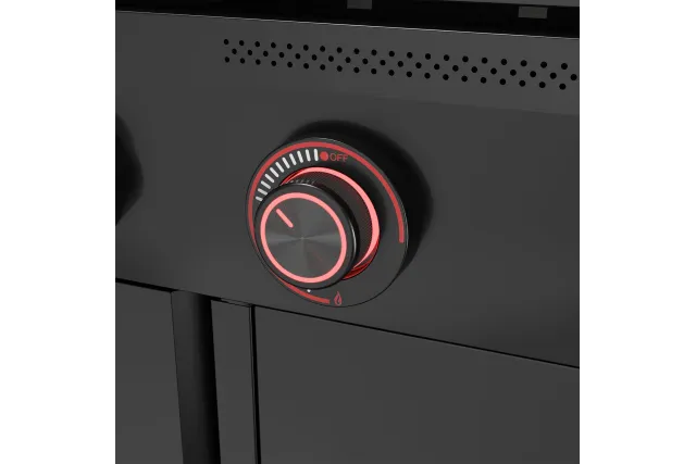 Grill gazowy z frytkownicą beztłuszczową YATO YG-20036 – 16 kW, Air Fryer 6 l | gastronet24