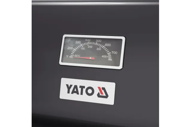 Grill gazowy z frytkownicą beztłuszczową YATO YG-20036 – 16 kW, Air Fryer 6 l | gastronet24