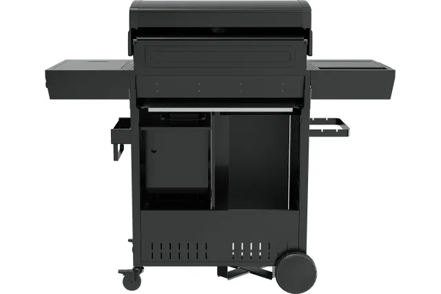 Grill gazowy z frytkownicą beztłuszczową YATO YG-20036 – 16 kW, Air Fryer 6 l | gastronet24