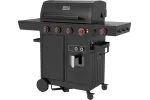Grill gazowy z frytkownicą beztłuszczową YATO YG-20036 – 16 kW, Air Fryer 6 l | gastronet24