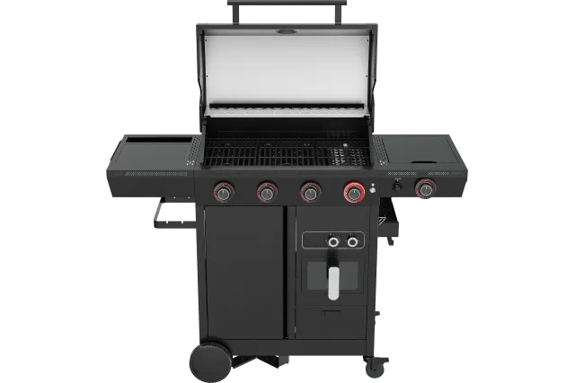 Grill gazowy z frytkownicą beztłuszczową YATO YG-20036 – 16 kW, Air Fryer 6 l | gastronet24