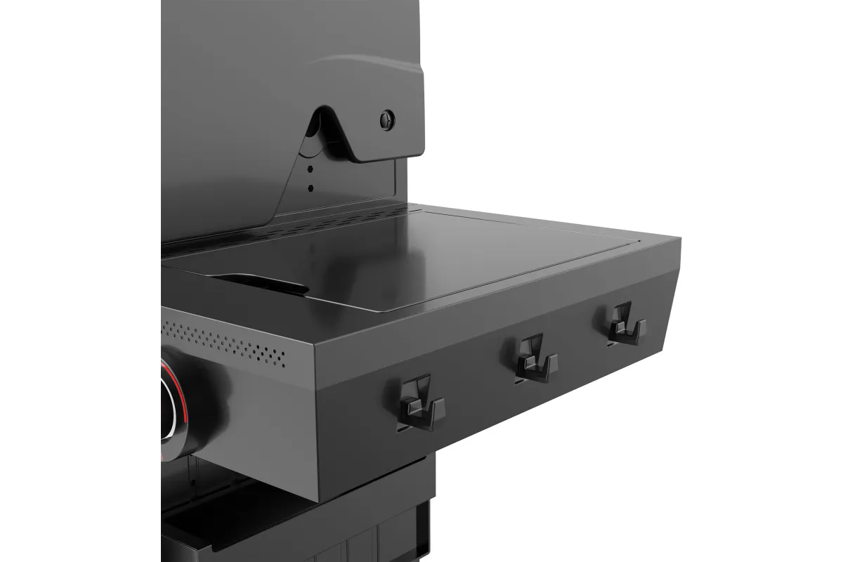 Grill gazowy z frytkownicą beztłuszczową YATO YG-20036 – 16 kW, Air Fryer 6 l | gastronet24