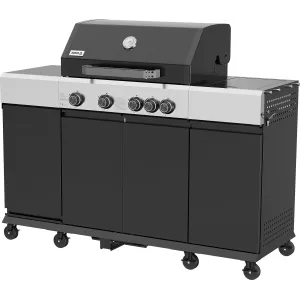 Grill gazowy - mini kuchnia 4+1 palniki, 14,5 kW YATO YG-20037