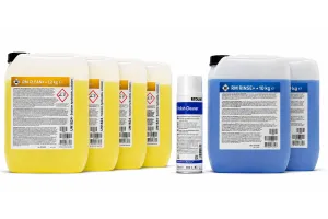 Pakiet Płynów Red Fox RM CLEAN środek myjący+ 12 kg + Red Fox RM RINSE środek nabłyszczający 10kg + GRATIS Polish Cleaner
