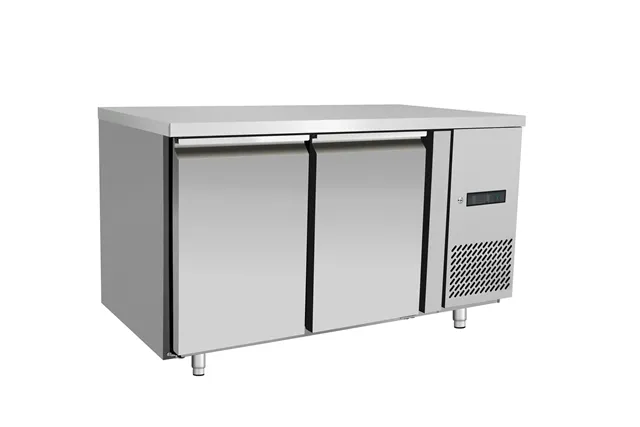 Stół chłodniczy 2-drzwiowy z agregatem bocznym, Arktic, Profi Line, 215L, 230V/250W, 700x1350x(H)839mm Arktic 238110