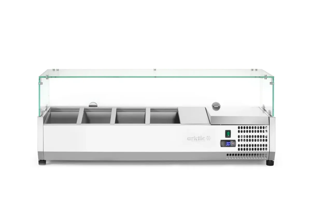 Nadstawa chłodnicza GN 1/3, 4x GN 1/3, 230V/180W, 1208x400x456mm Arktic 232965