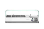 Nadstawa chłodnicza GN 1/3, 4x GN 1/3, 230V/180W, 1208x400x456mm Arktic 232965