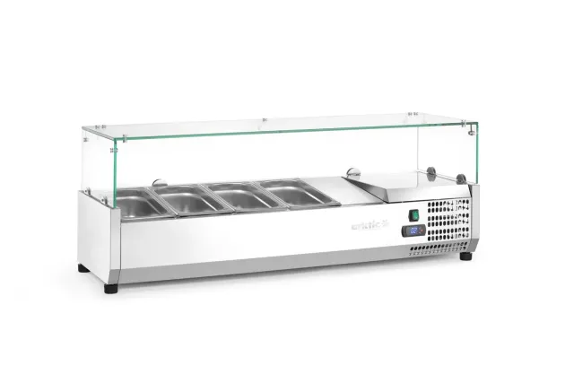 Nadstawa chłodnicza GN 1/3, 4x GN 1/3, 230V/180W, 1208x400x456mm Arktic 232965