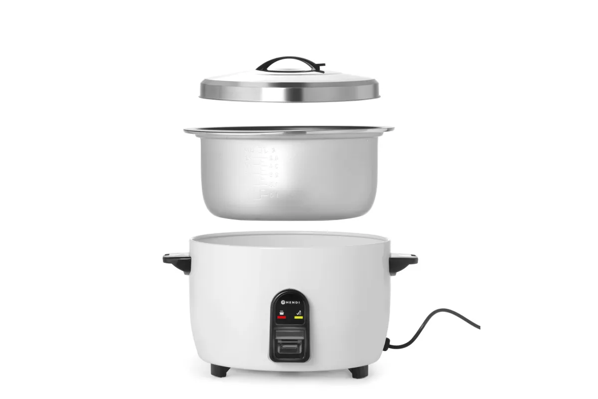 Urządzenie do gotowania ryżu i kaszy 4,2 l, Kitchen Line, 4,2L, 230V/1550W, 420x380x240mm HENDI 240441